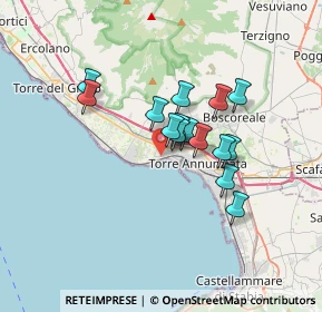 Mappa Via Michele Caravelli, 80058 Torre Annunziata NA, Italia (2.71267)