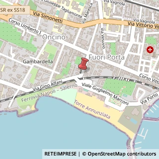Mappa Via Gino Alfani, 30, 80058 Torre Annunziata, Napoli (Campania)