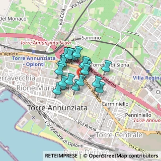 Mappa Via San Francesco di Paola, 80058 Torre Annunziata NA, Italia (0.24583)