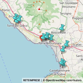 Mappa Via Gambardella, 80058 Torre Annunziata NA, Italia (4.57417)