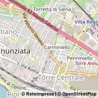 Kaart Torre Annunziata