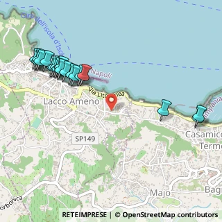 Mappa Via Fundera, 80076 Lacco Ameno NA, Italia (0.692)