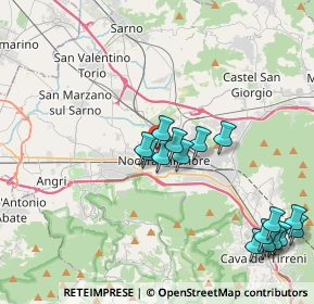 Mappa Via Sant'Anna, 84014 Nocera Inferiore SA, Italia (4.77375)