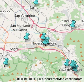 Mappa Via Sant'Anna, 84014 Nocera Inferiore SA, Italia (5.765)