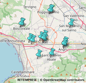 Mappa SA 84018, 84018 Scafati SA, Italia (3.3275)