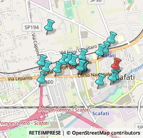 Mappa Via Buccino, 84018 Scafati SA, Italia (0.361)