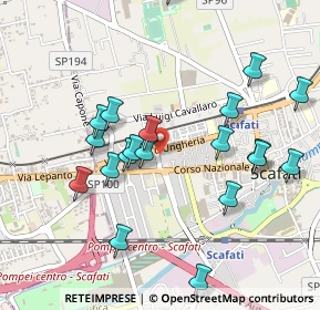 Mappa Via Buccino, 84018 Scafati SA, Italia (0.546)