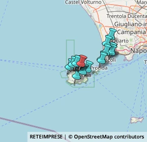 Mappa 80076 Lacco Ameno NA, Italia (9.11294)