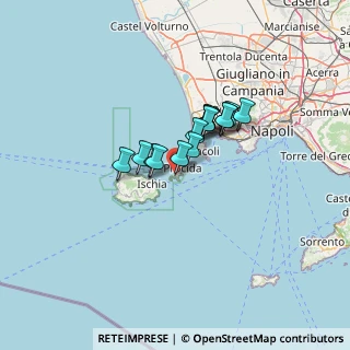 Mappa Lungomare Cristoforo Colombo, 80079 Procida NA, Italia (8.73667)