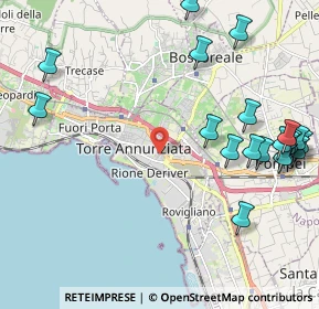 Mappa Via L. Cuccurullo, 80058 Torre Annunziata NA, Italia (2.9545)