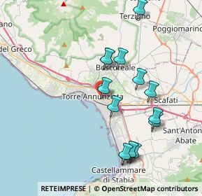 Mappa Via L. Cuccurullo, 80058 Torre Annunziata NA, Italia (4.05857)