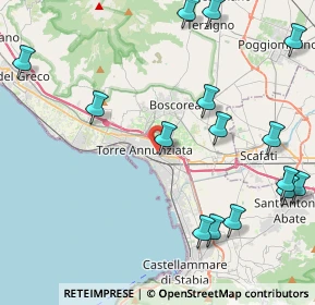 Mappa Via L. Cuccurullo, 80058 Torre Annunziata NA, Italia (5.72133)