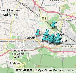 Mappa Via Vicinale Macinanti, 84016 Nocera inferiore SA, Italia (1.61375)