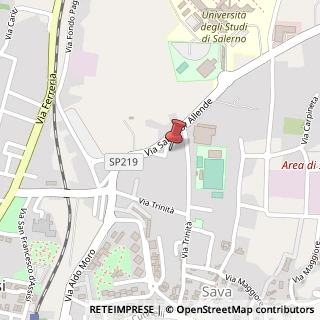 Mappa Via Salvador Allende, 46, 84081 Baronissi, Salerno (Campania)