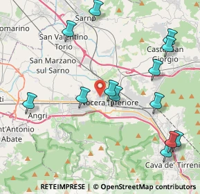 Mappa Via Domenico Cicalese, 84014 Nocera Inferiore SA, Italia (5.16308)