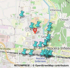 Mappa Via Cicalesi, 84014 Nocera Inferiore SA, Italia (0.5735)