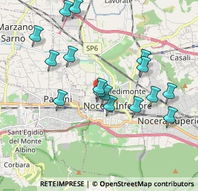 Mappa Via Cicalesi, 84014 Nocera Inferiore SA, Italia (2.01375)