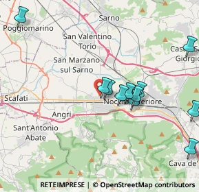 Mappa Via Esposito Ferraioli Antonio, 84016 Pagani SA, Italia (4.36273)