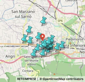 Mappa Via Esposito Ferraioli Antonio, 84016 Pagani SA, Italia (1.291)