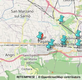 Mappa Via Esposito Ferraioli Antonio, 84016 Pagani SA, Italia (2.83909)