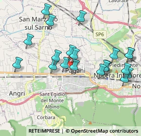 Mappa Via Esposito Ferraioli Antonio, 84016 Pagani SA, Italia (2.1715)