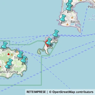 Mappa Via Centane, 80079 Procida NA, Italia (6.45727)