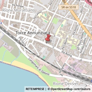 Mappa Via Roma, 23, 80058 Torre Annunziata, Napoli (Campania)
