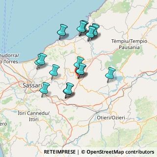 Mappa Via della Resistenza, 07030 Chiaramonti SS, Italia (14.8755)