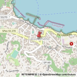 Mappa Via Rosario, 20, 80076 Lacco Ameno, Napoli (Campania)
