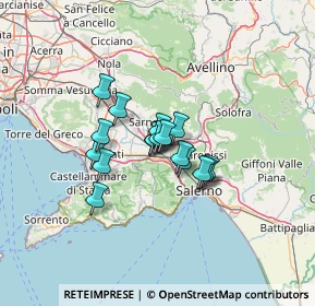 Mappa Via Starza S. Francesco, 84014 Nocera Inferiore SA, Italia (8.60765)