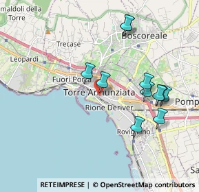 Mappa Via Grazie, 80058 Torre Annunziata NA, Italia (2.05182)