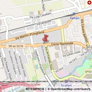 Mappa Corso Nazionale, 244, 84018 Scafati, Salerno (Campania)