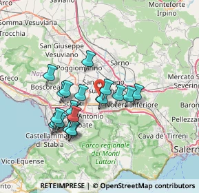 Mappa Via Orta Loreto, 84012 Angri SA, Italia (6.552)