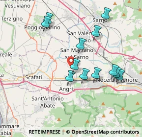 Mappa Via Orta Loreto, 84012 Angri SA, Italia (3.9875)
