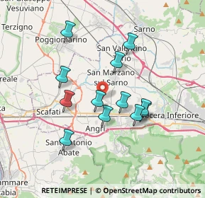 Mappa Via Orta Loreto, 84012 Angri SA, Italia (3.36417)
