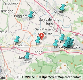 Mappa Via Orta Loreto, 84012 Angri SA, Italia (4.89)