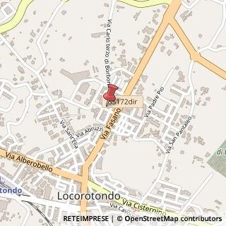 Mappa Via Federico II, 10-12, 70010 Locorotondo, Bari (Puglia)