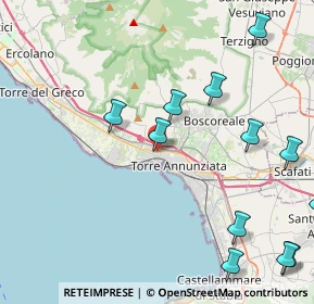 Mappa Via Sabotino, 80058 Torre Annunziata NA, Italia (6.08385)