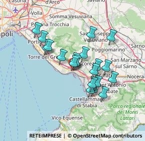 Mappa Via Sabotino, 80058 Torre Annunziata NA, Italia (6.246)