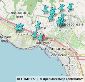 Mappa Via Sabotino, 80058 Torre Annunziata NA, Italia (2.206)