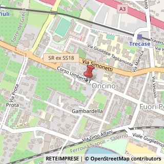 Mappa Corso Umberto I, 263, 80058 Torre Annunziata, Napoli (Campania)