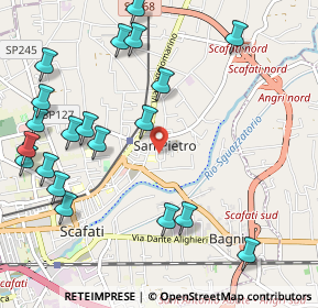 Mappa Via Abate Cuomo, 84018 Scafati SA, Italia (1.3915)