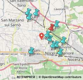 Mappa Via del Rosto, 84014 Nocera Inferiore SA, Italia (1.76333)