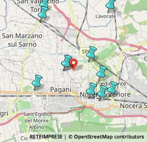 Mappa Via del Rosto, 84014 Nocera Inferiore SA, Italia (2.16)