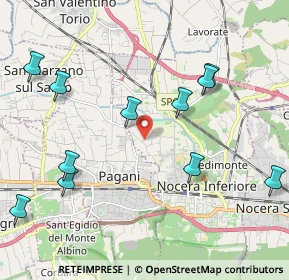Mappa Via del Rosto, 84014 Nocera Inferiore SA, Italia (2.58)