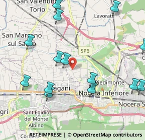 Mappa Via del Rosto, 84014 Nocera Inferiore SA, Italia (2.66857)
