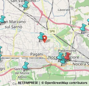 Mappa Via del Rosto, 84014 Nocera Inferiore SA, Italia (3.39846)