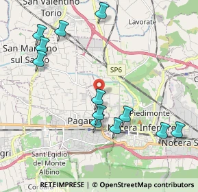 Mappa Via del Rosto, 84014 Nocera Inferiore SA, Italia (2.43417)