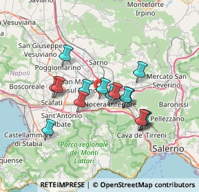 Mappa Via del Rosto, 84014 Nocera Inferiore SA, Italia (6.06333)