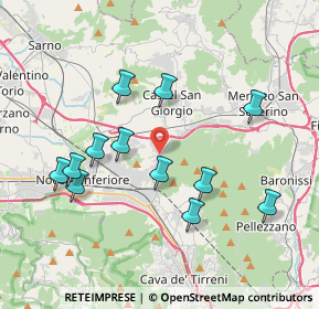 Mappa Via D. Barba, 84086 Roccapiemonte SA, Italia (4.09833)